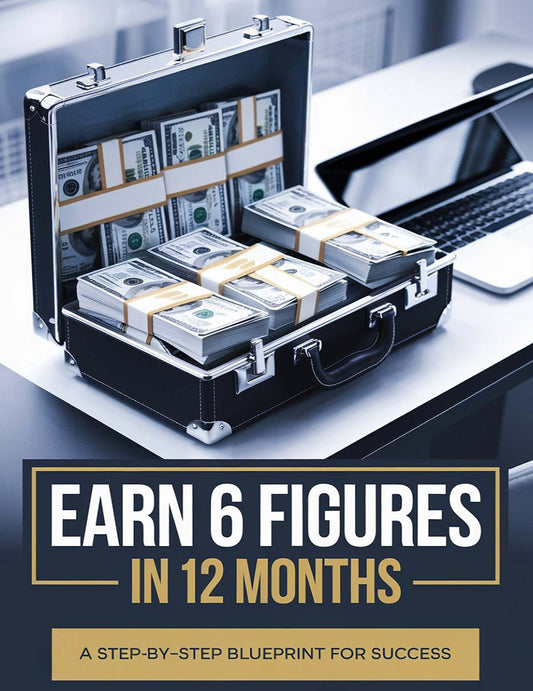 Earn 6 Figures in 12 Months digital download Ebook