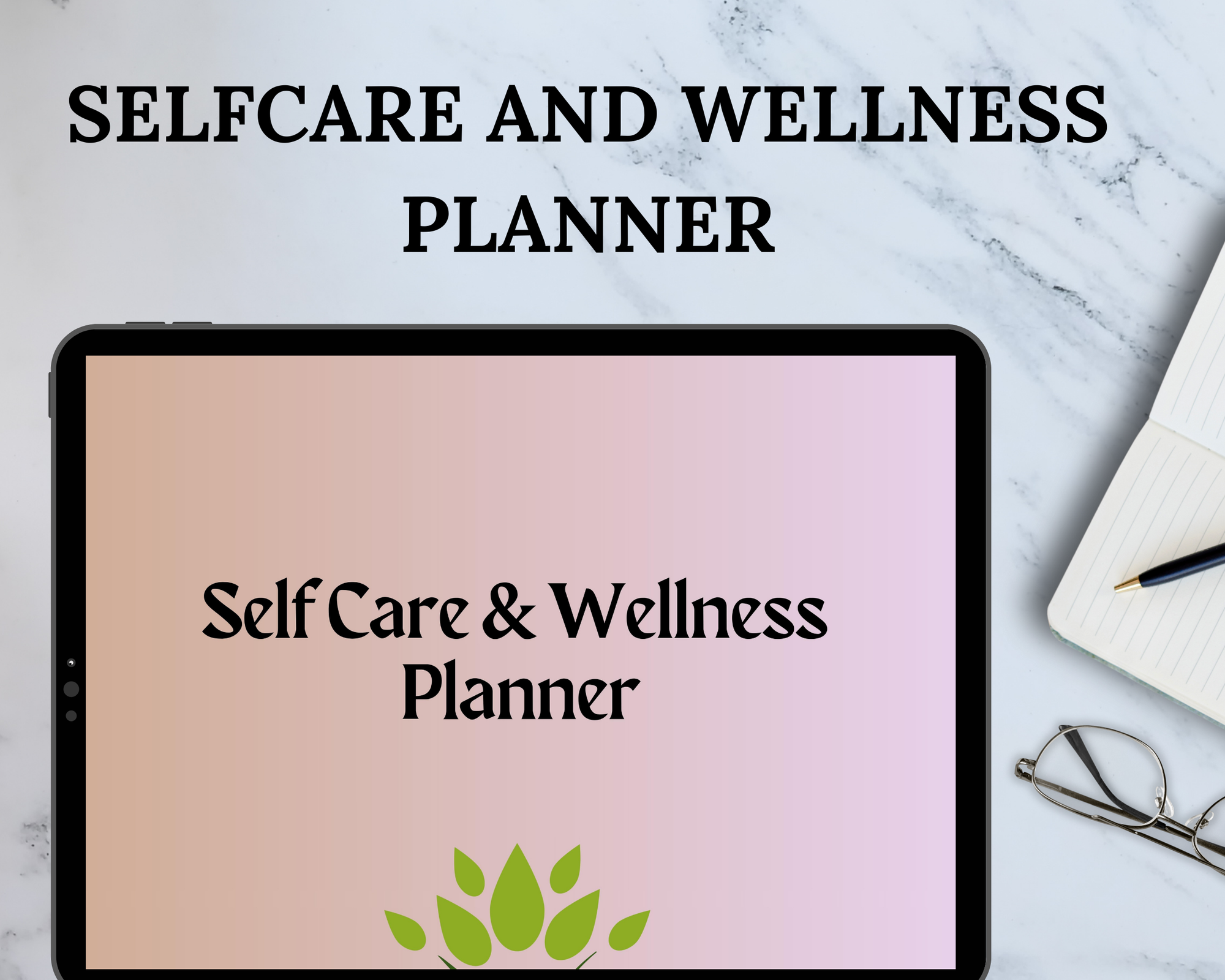 Personalized Self-Care & Wellness Planner – Your Guide to Balanced Living