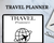 Customizable Travel Planner Template - Editable for Perfect Trip Planning