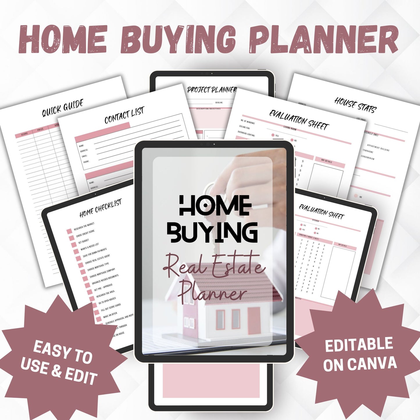 Comprehensive Home Buying Planner – Your Step-by-Step Guide to Finding Your Dream Home