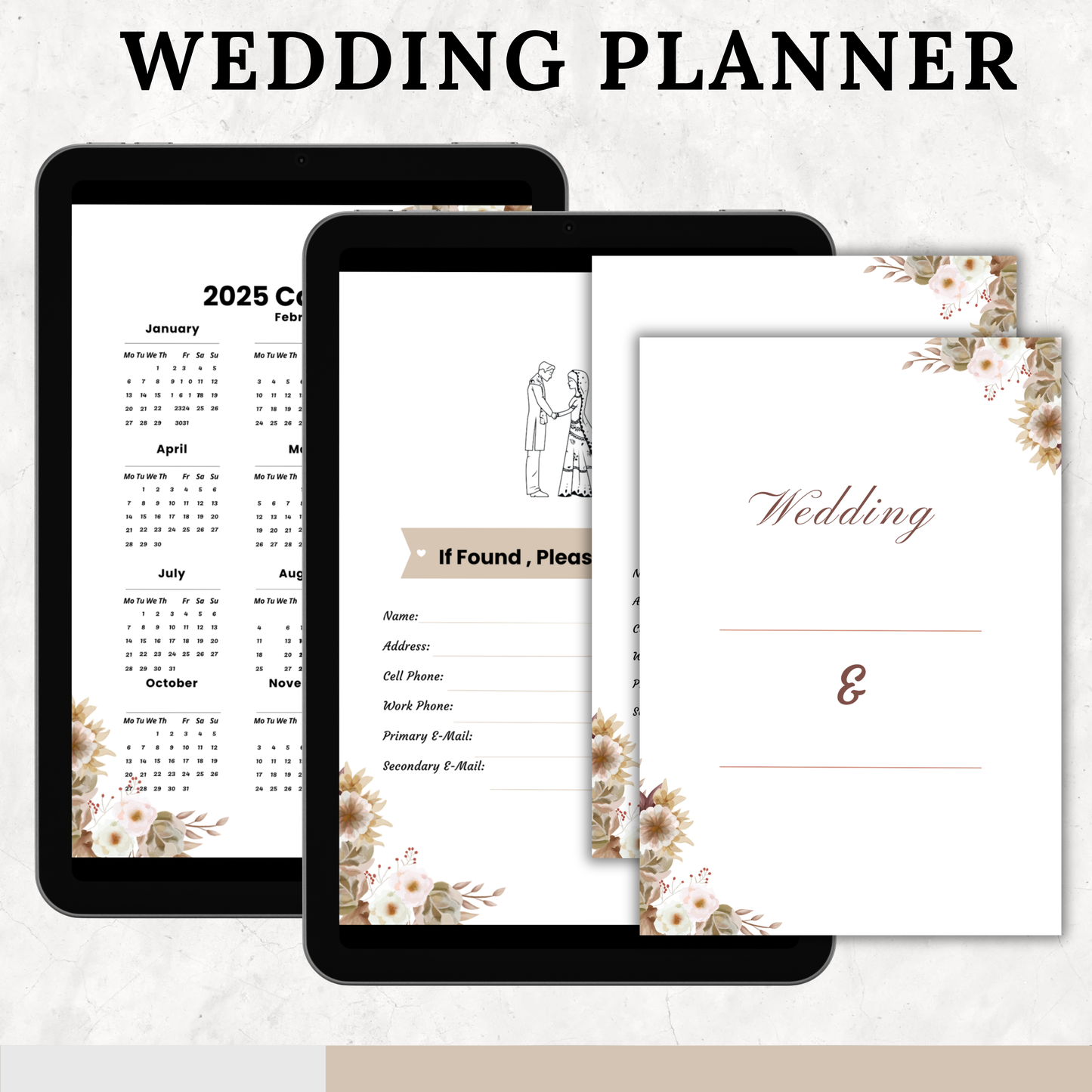 2025 Wedding Planner – Your Complete Guide to Stress-Free Wedding Planning