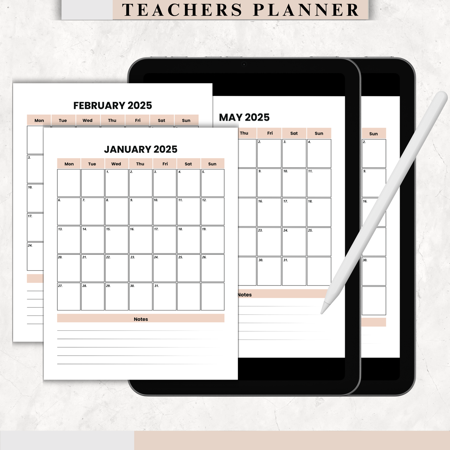 2025 Teacher's Planner – Your Essential Tool for Organized Teaching