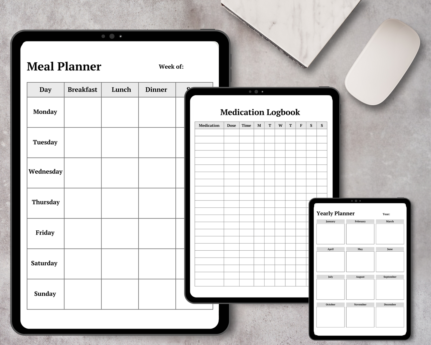 Customizable Travel Planner Template - Editable for Perfect Trip Planning