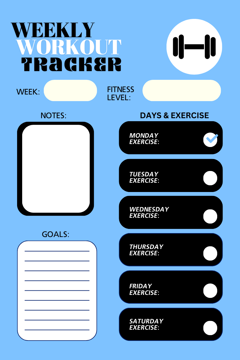 2024 Ultimate Workout Planner – Your Complete Fitness & Goal Tracking Guide