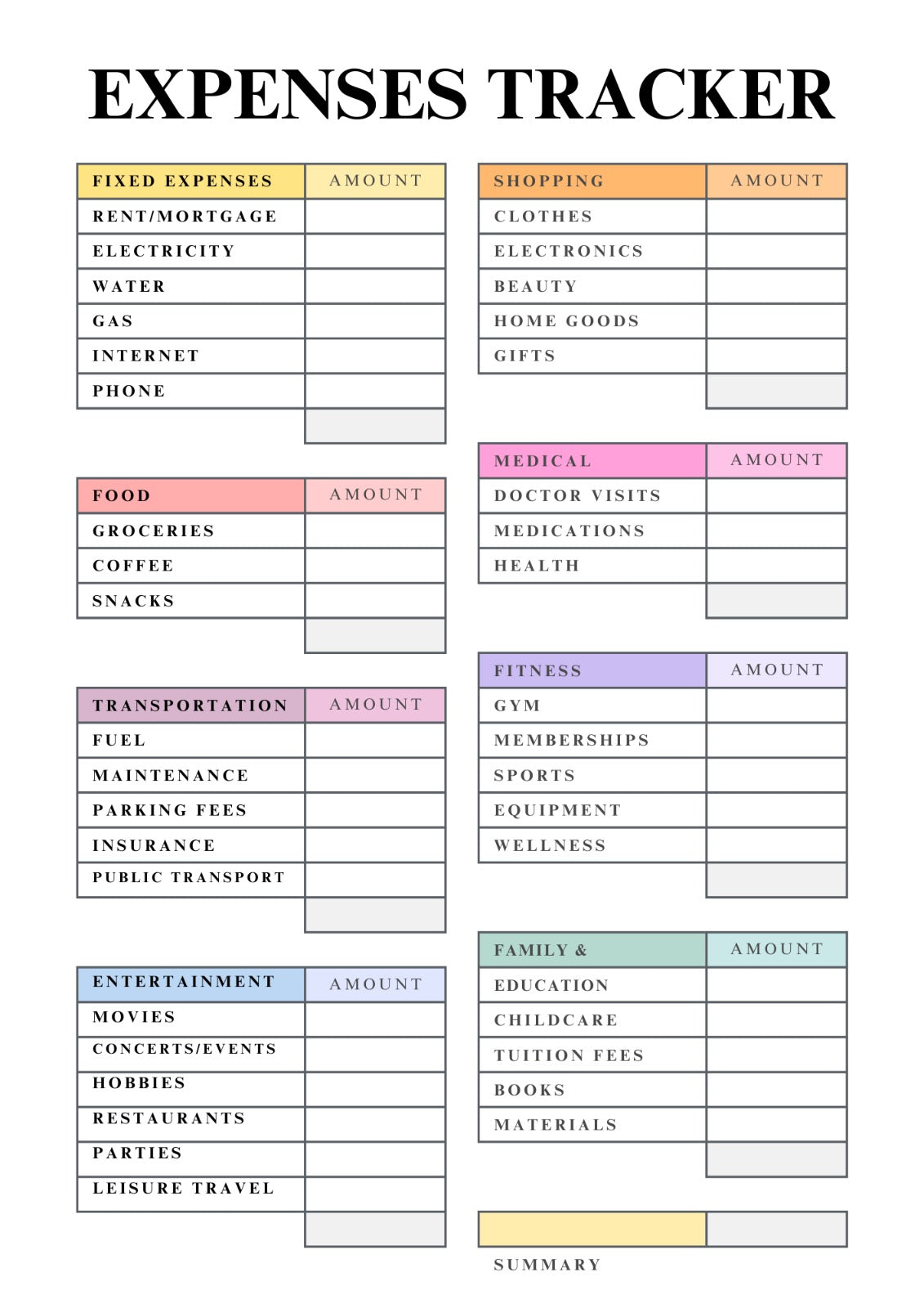 Smart Rent Expenses Tracker for Budgeting & Financial Management